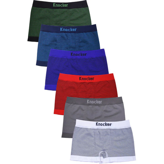 KNOCKER BOY'S SEAMLESS BOXER BRIEFS (6 pack)