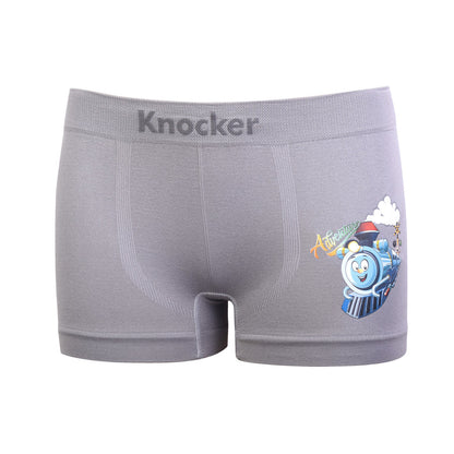 KNOCKERS Boy's Pack of 6 Seamless Microfiber Boxer Briefs