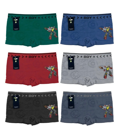 Seamless Boys Boxer 6Pack