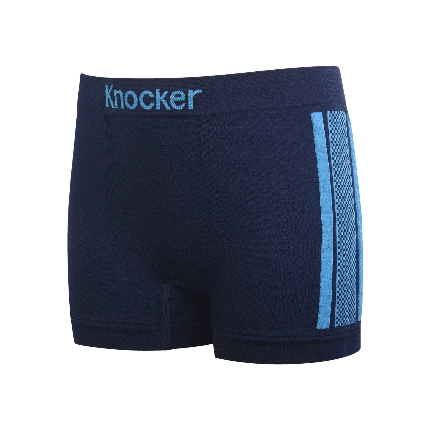Knocker Junior Seamless Nylon Boxer Brief Underwear 6-Pack One Size Assorted Color