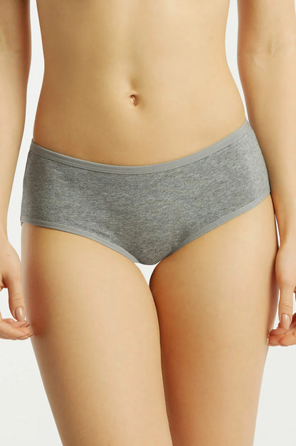 Women's Soft Breathable Cotton Bikini Brief Panties, Pack of 6